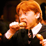 ron-weasley-eating-chicken-harry-potter