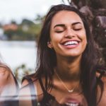 smiling