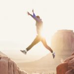 cluff jumping