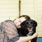 dog woman