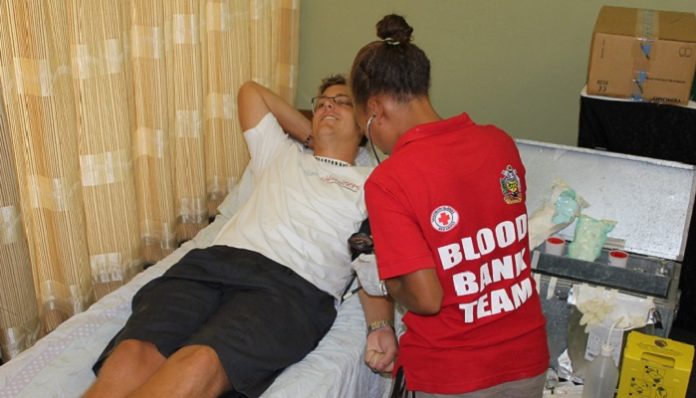 donating blood