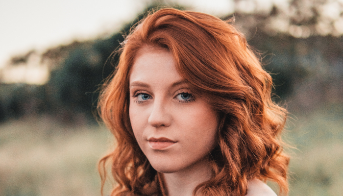 Fiery redhead with sexy ginger locks - wide 2