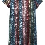 Trixxi rainbow sequin stripe dress, $54 USD, nordstrom.com