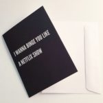 Valentine gift I wanna binge you like a netflix show, 5 cad, katebarron.ca