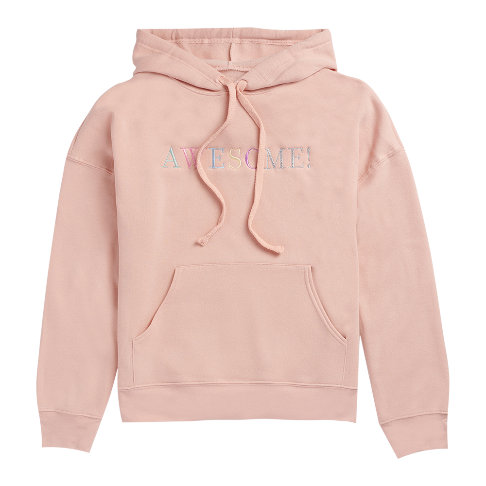 Taylor Swift Celebrity tour merch Peach pullover hoodie