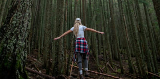 5 Things You Can Still Do While Waiting To Be Fully Vaccinated woman-outdoors-vaccinated