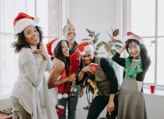 8 Unforgettable Christmas Party Themes friends christmas celebration