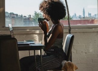 Strong Women Don’t Wait Around For Men Who Can’t Make Up Their Minds independent woman drinking tea