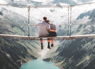 Couple On Bridge
