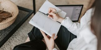 How I Got My Life (And Time Management Skills) Back on Track woman-planner-time-management