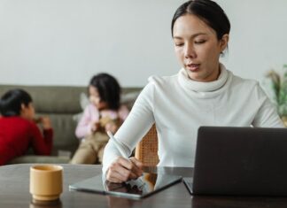 Woman Making Midlife Career Change