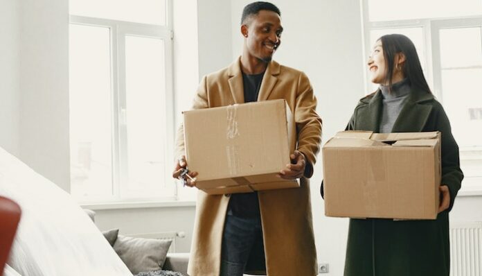 New Homeowners Moving In