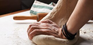 All You Need To Survive Is A Piece Of Bread Under Your Arm kneading-bread