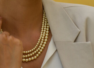 Woman Wearing Jewelry for Work
