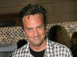 A Picture of Matthew Perry Smiling