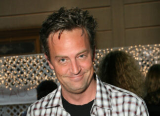 A Picture of Matthew Perry Smiling