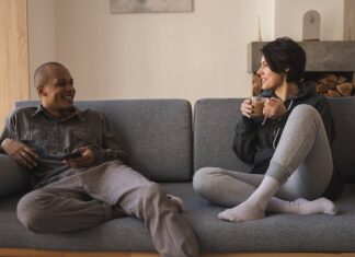 Couple Becoming Foster Parents