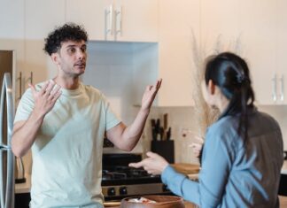 Man Who's Depressed Talking to Girlfriend
