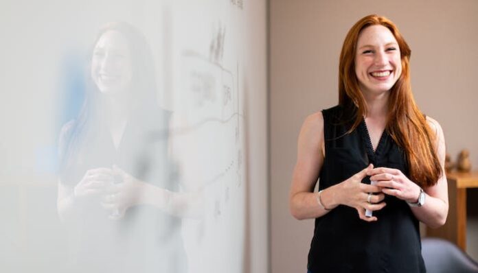 Woman Presentation Skills