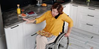 Woman With Disabilities Living Idependently