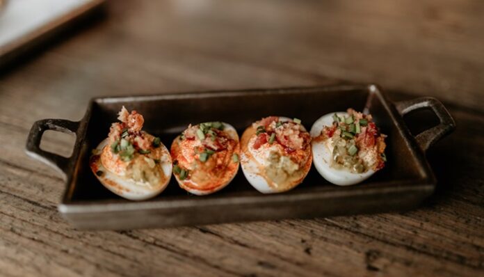 deviled eggs