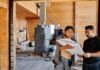Woman Construction Waste Decisions
