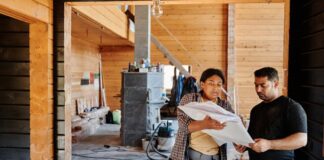 Woman Construction Waste Decisions