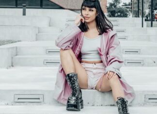 Woman Showing Off Personal Style
