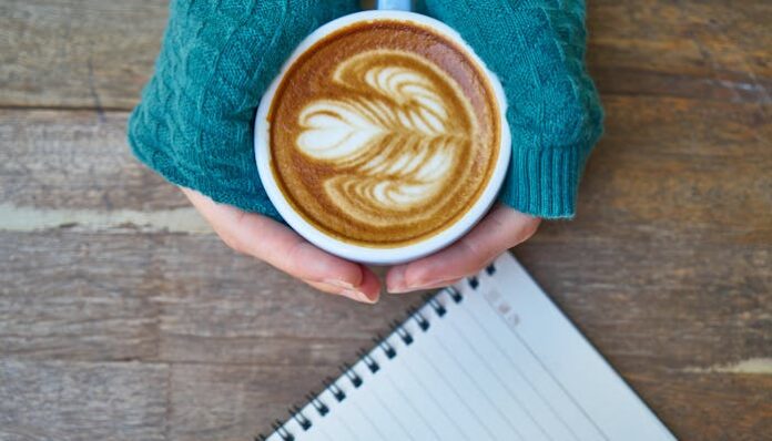 Woman Enjoying Benefits of Caffeine