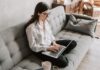 Home Business Woman Working