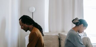 What It’s Like To Get A Divorce In Kentucky Without A Lawyer Man and Woman Going Through Divorce in Kentucky