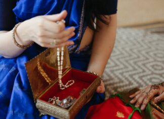 Women Sharing Jewelry