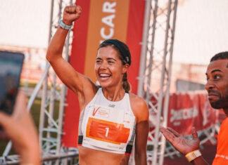 Woman After Marathon