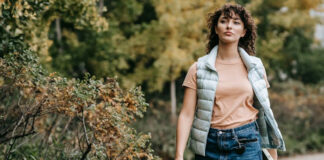 Woman Embracing Change