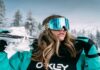 skiing