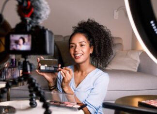 Woman Recording Video