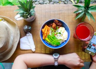 Woman Preparing Healthy Eating Meal