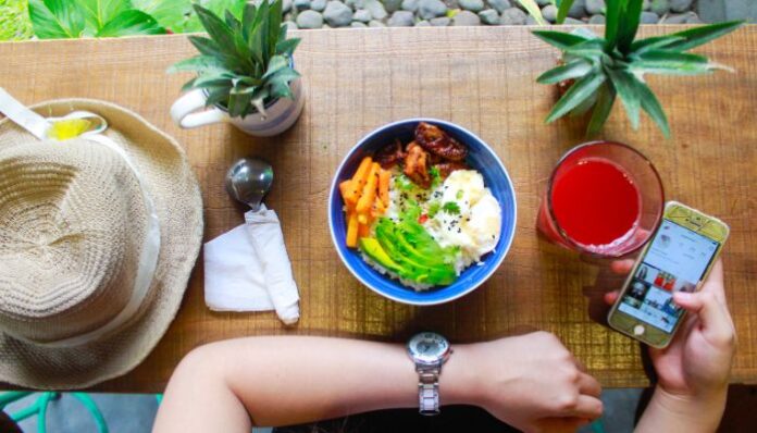 Woman Preparing Healthy Eating Meal
