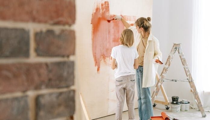 Family Redecorating Their Home to Match Personality