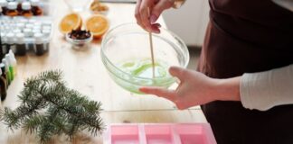 What Are the Benefits of Using Custom Soap Molds? Woman Creating Handmade Soaps Using Custom Mold