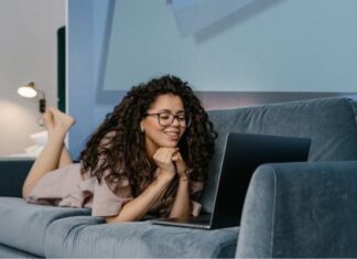 Girl in Online Cam Chat