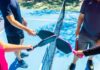 Friends Playing Pickleball