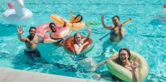 Summer Pool Party With Friends