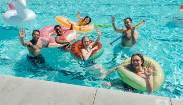 Custom Pool Floats Summer Pool Party With Friends