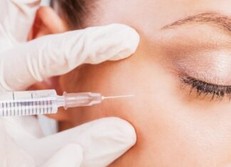 Woman Getting Botox