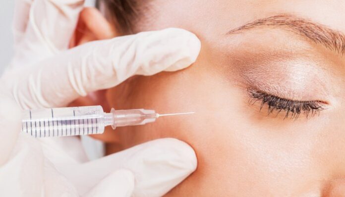 Botox Injections Woman Getting Botox