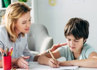 Child With Dyslexia Reading