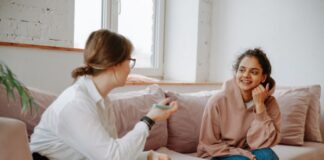 Woman in Therapy Session
