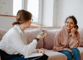 Woman in Therapy Session