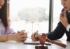 Woman Discussing Workplace Harassment with Attorney